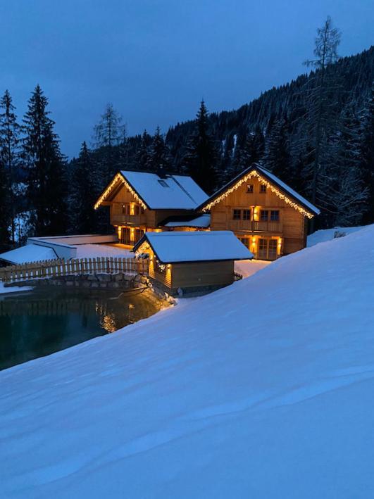 Bergseegut Chalet Und Apartment Wagrain Eksteriør billede