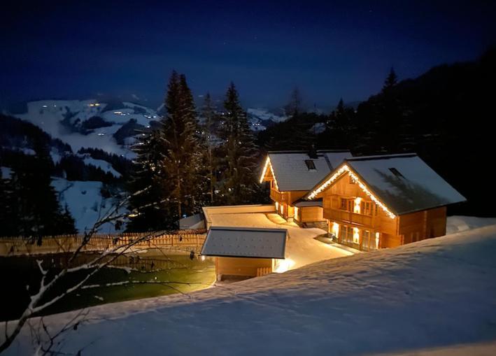 Bergseegut Chalet Und Apartment Wagrain Eksteriør billede