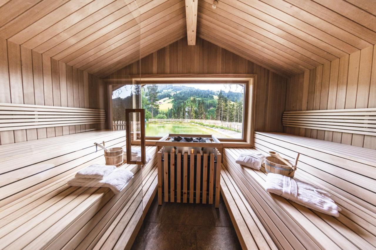 Bergseegut Chalet Und Apartment Wagrain Eksteriør billede