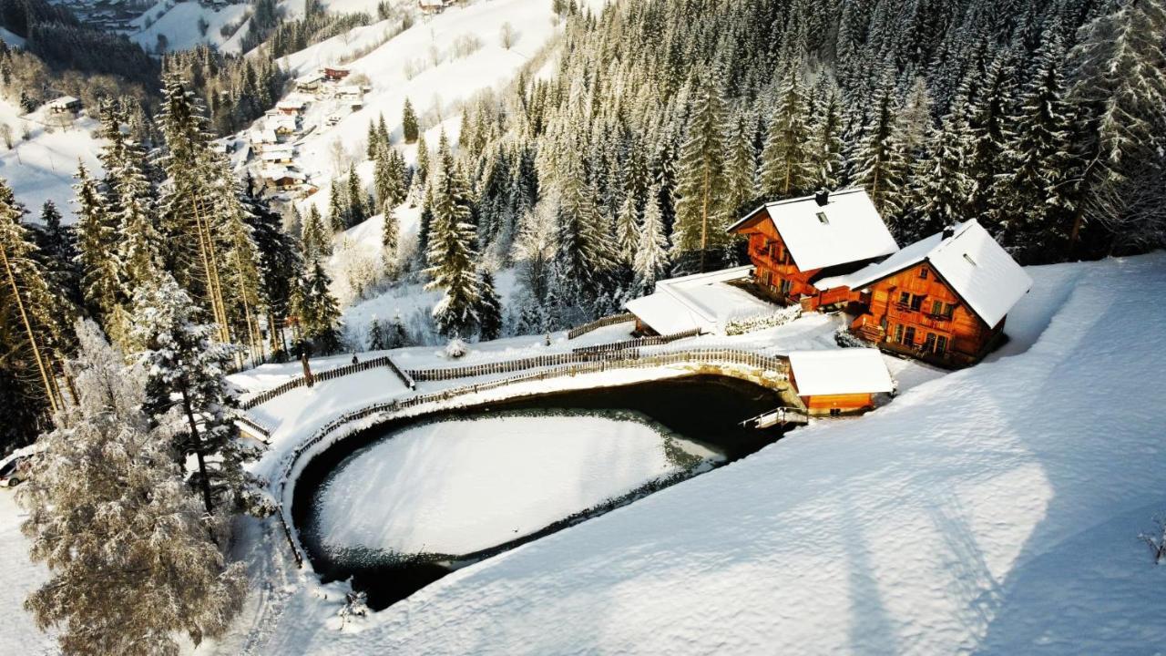 Bergseegut Chalet Und Apartment Wagrain Eksteriør billede